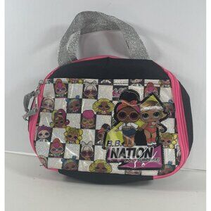 L.O.L Surprise BB Nation Insulated Lunch Bag Lunchbox Or Pencil Holder 9"x8"